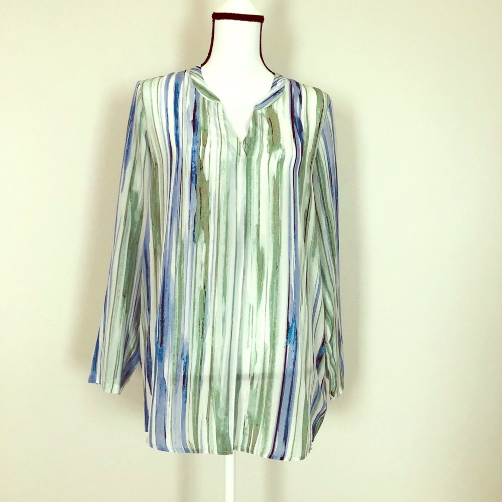NWT, NIC+ZOE silk blouse
